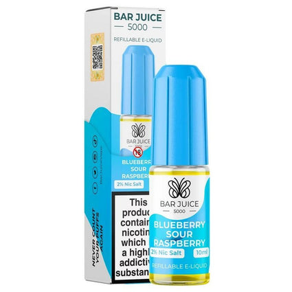 Blueberry Sour Raspberry Nic Salt E-Liquid by Bar Juice 5000