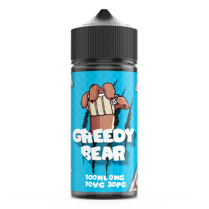 GREEDY BEAR BIRTHDAY CAKE 100ML SHORTFILL E-LIQUID