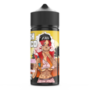 FRESH VAPE CO SUNSET BOULEVARD 100ML SHORTFILL E-LIQUID - FRUITY PEACH PASSION FRUIT MENTHOL