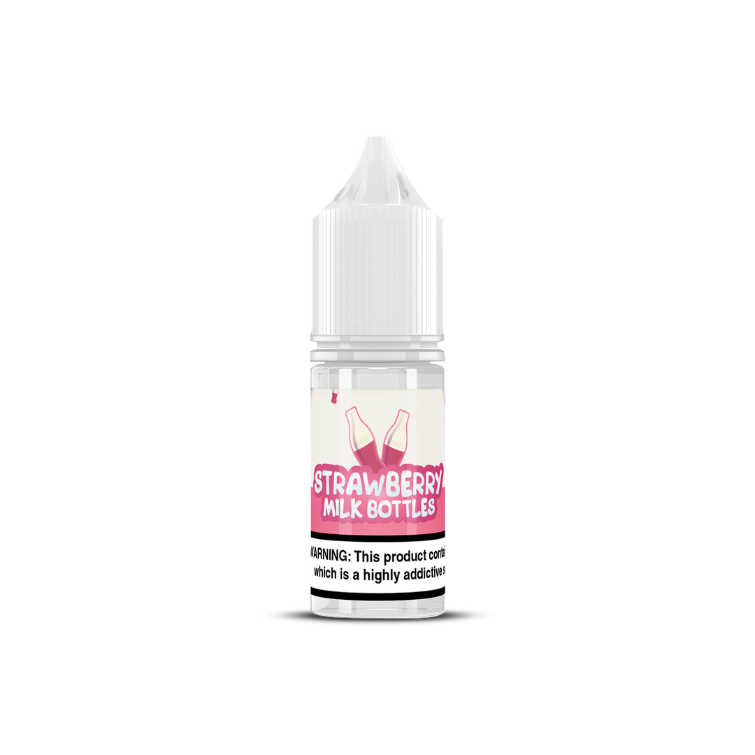 STRAWBERRY MILK BOTTLES E-LIQUID 10ML SALT NICOTINE