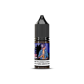 FRESH VAPE CO PURPLE DISTRICT 10ML SALT NIC - FRUITY BLACKCURRANT APPLE MENTHOL