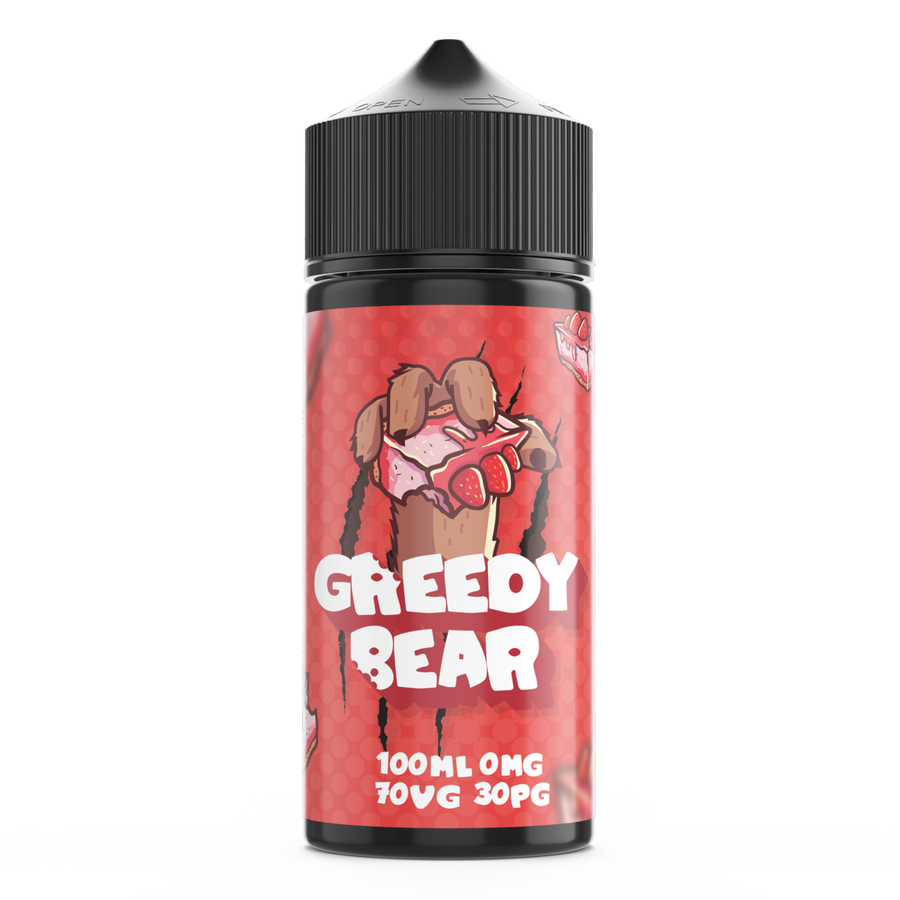 GREEDY BEAR CHUBBY CHEESECAKE 100ML SHORTFILL E-LIQUID
