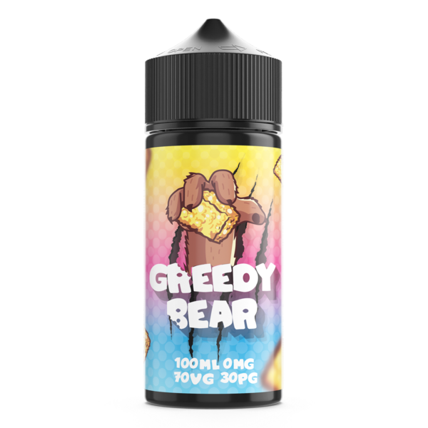 GREEDY BEAR MARSHMALLOW MADNESS 100ML SHORTFILL E-LIQUID