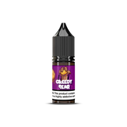 GREEDY BEAR BLOATED BLUEBERRY 10ML SALT NICOTINE - DESSERT BLUEBERRY JAM COOKIE 10MG AND 20MG