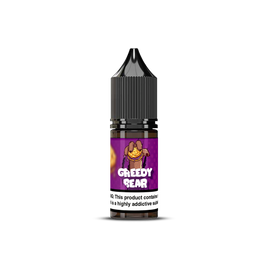 GREEDY BEAR BLOATED BLUEBERRY 10ML SALT NICOTINE - DESSERT BLUEBERRY JAM COOKIE 10MG AND 20MG