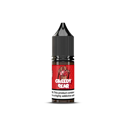 GREEDY BEAR CHUBBY CHEESECAKE 10ML SALT NICOTINE - DESSERT DRAGON FRUIT STRAWBERRY CHEESE CAKE 10MG & 20MG