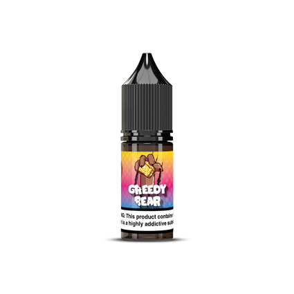 GREEDY BEAR MARSHMALLOW MADNESS 10ML SALT NICOTINE - DESSERT MARSHMALLOW RICE KRISPIE 10MG & 20MG