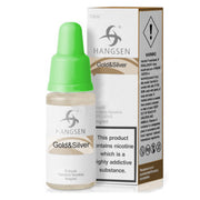GOLD & SILVER BASIC HIGH PG MTL E-LIQUID 10ML HANGSEN