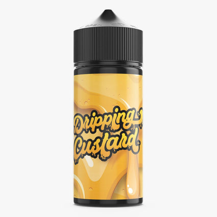 DRIPPING CUSTARD OG VANILLA 100ML SHORTFILL E-LIQUID - DESSERT CARAMEL BUTTERSCOTCH VANILLA CUSTARD