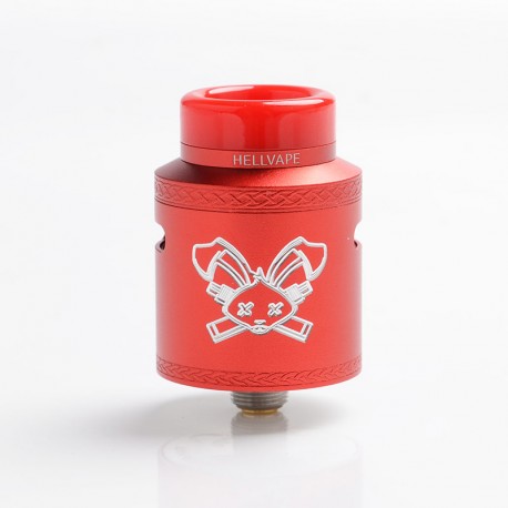 HELLVAPE DEAD RABBIT V2 RED REBUILDABLE RDA
