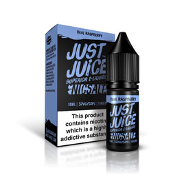 JUST JUICE BLUE RASPBERRY 10ML SALT NICOTINE - FRUITY BLUE RASPBERRY